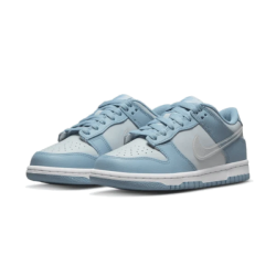 Nike Dunk Low Clear Swoosh DH9765-401 Aura/Worn Modrý/Bílý/Clear