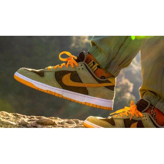 Nike Dunk Low Dusty Olive DH5360-300 Dusty Olive/Pro Zlato