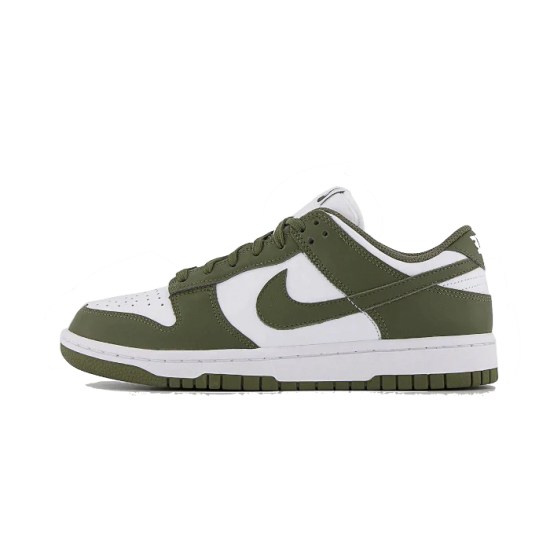 Nike Dunk Low Medium Olive DD1503-120 Bílý/Medium Olive-Bílý