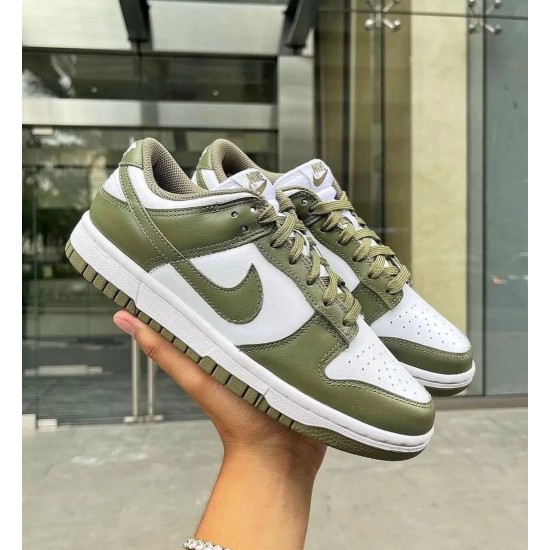 Nike Dunk Low Medium Olive DD1503-120 Bílý/Medium Olive-Bílý