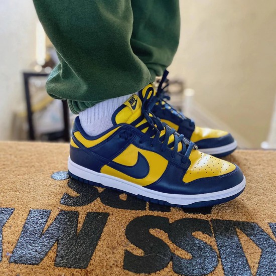 Nike Dunk Low Michigan CW1590-700 Universitygold/Navy/Bílý