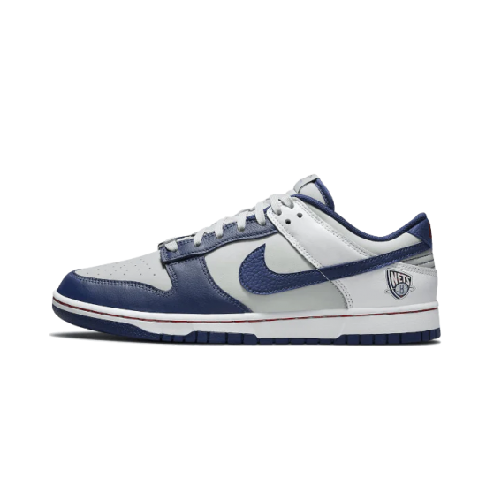 Nike Dunk Low Nba 75th Anniversary Brooklyn Nets DD3363-001 Neutral Šedá/Obsidian-Červené-Bílý