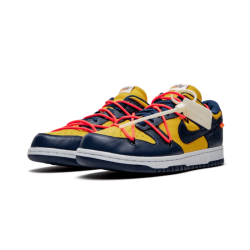 Nike Dunk Low Off-Bílý Michigan CT0856-700 Midnight Navy/Varsity Maize