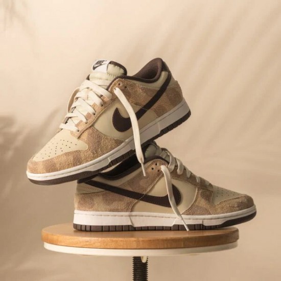 Nike Dunk Low Retro Prm Animal Pack Giraffe DH7913-200 Beach/Baroque Hnědý-Canvas-Sail