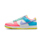 Nike Dunk Low Se Easter DD1872-100 Bílý/Zelená Glow/Sunset Pulse