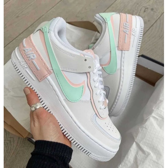 NikeAir Force 1 Shadow ‘Bílý Atmosphere Mint’