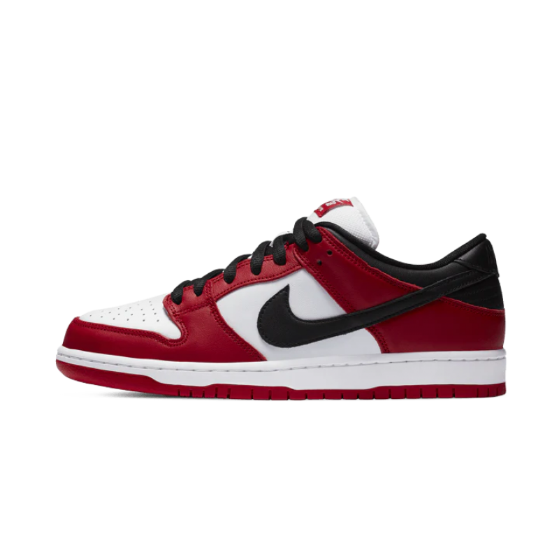 Nike Sb Dunk Low Pro Chicago BQ6817-600 Červené/Bílý-Černá