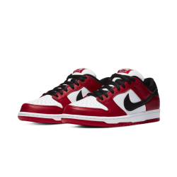 Nike Sb Dunk Low Pro Chicago BQ6817-600 Červené/Bílý-Černá