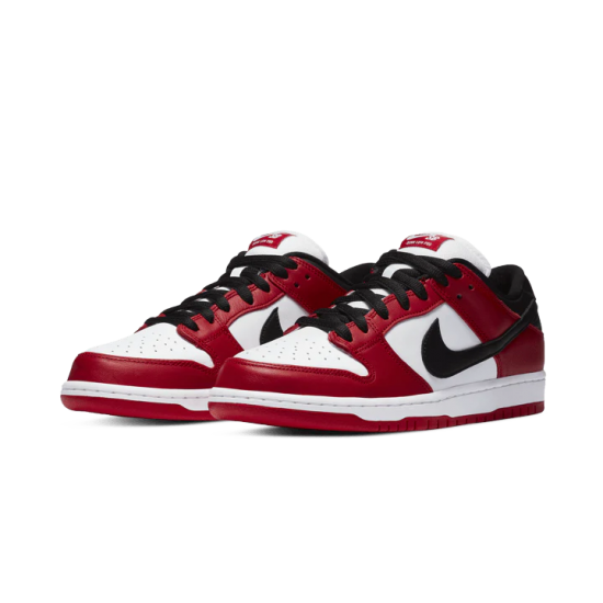 Nike Sb Dunk Low Pro Chicago BQ6817-600 Červené/Bílý-Černá