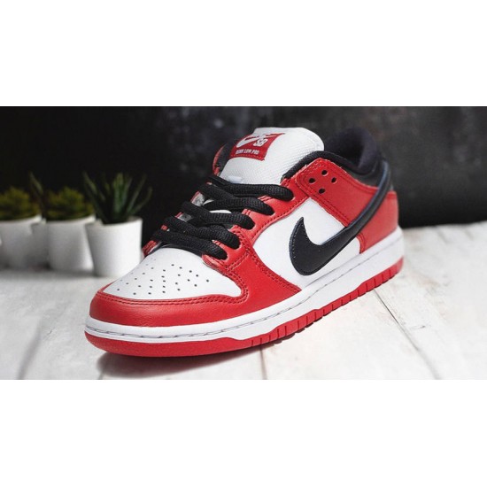 Nike Sb Dunk Low Pro Chicago BQ6817-600 Červené/Bílý-Černá