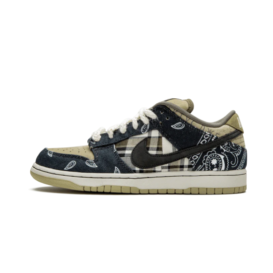 Nike Sb Dunk Low Travis Scott CT5053-001 Černá/Černá/Parachute Béžový/Petra Hnědý