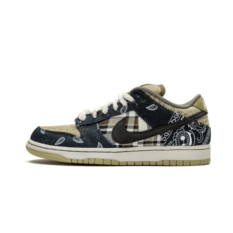 Nike Sb Dunk Low Travis Scott CT5053-001 Černá/Černá/Parachute Béžový/Petra Hnědý